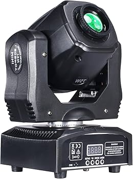 DJ Lights Moving Head Light 75W LED Stage Light Beam Spot Mini